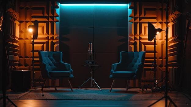 Corporate Video Podcast Studio