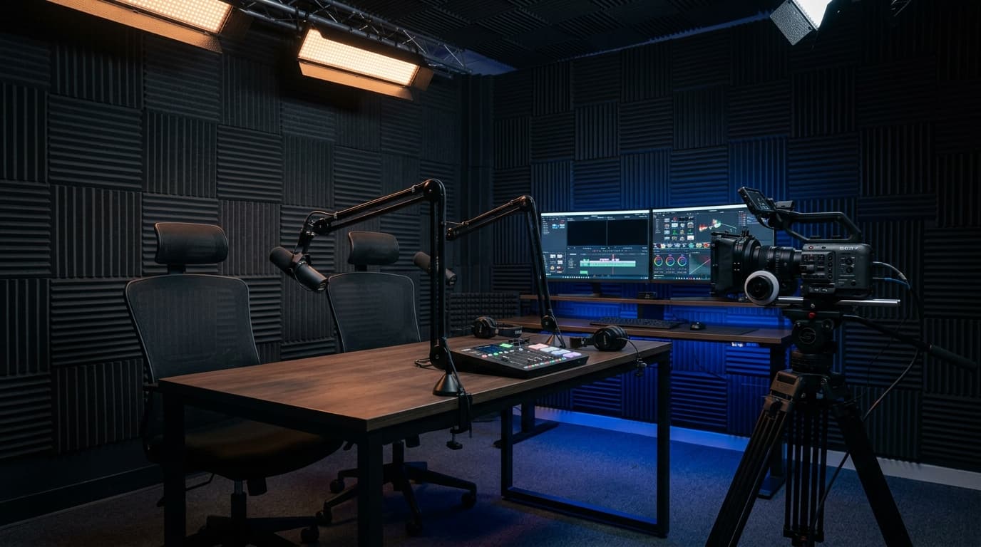 Corporate Video Podcast Studio